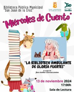 CUENTACUENTOS "Miércoles de Cuento"a cargo de Jhon Ardila @ Biblioteca Pública San Juan de la Cruz | Cazalla de la Sierra | Andalucía | España